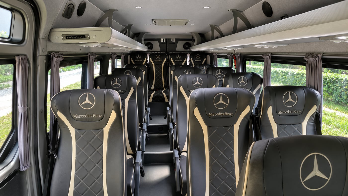 Салон Mercedes Sprinter для экскурсий